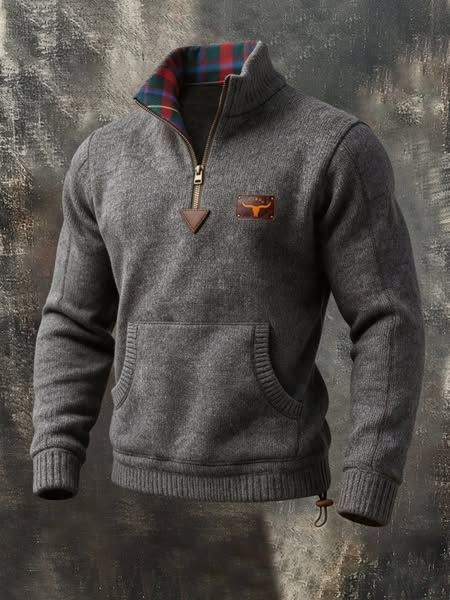 Rugged vintage Western style for men