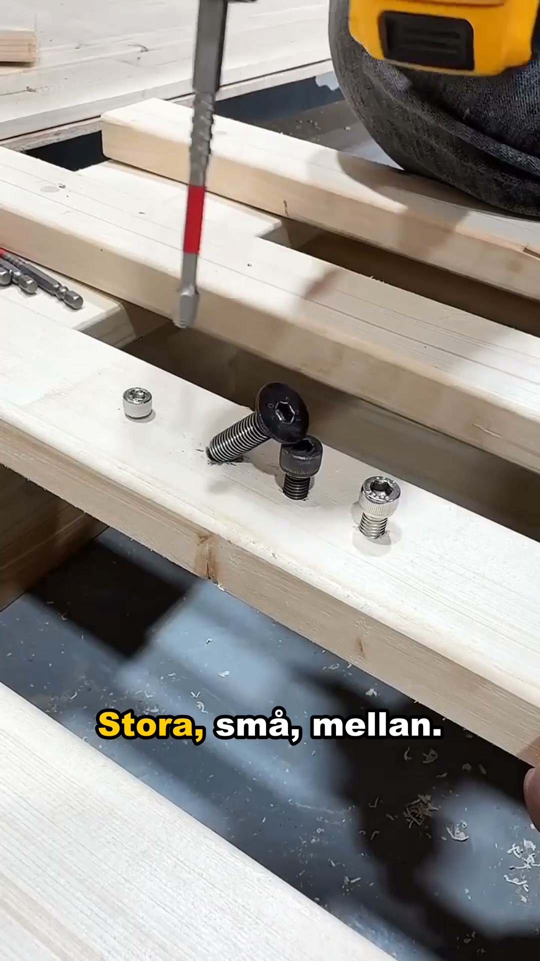 Sluta byta bits. Kör alla storlekar i ett svep.