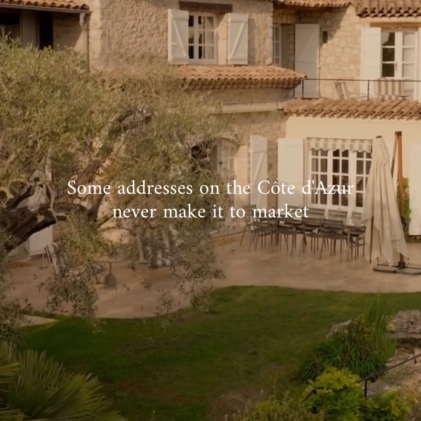 An address like no other on the Cote d'Azur. Mougins, yours to call home.