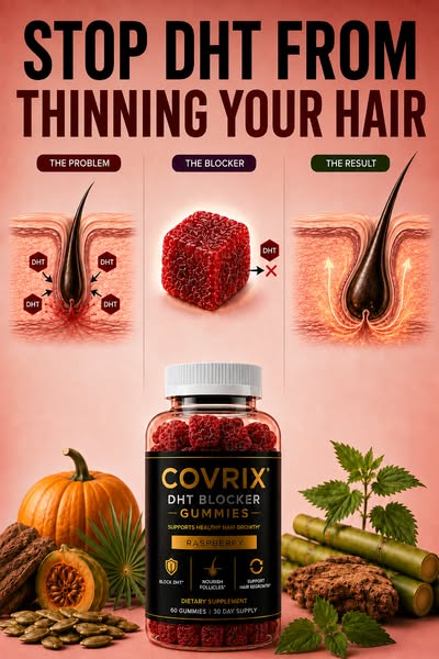 DHT Is Shrinking Your Follicles. Here Is How to Block It Naturally.