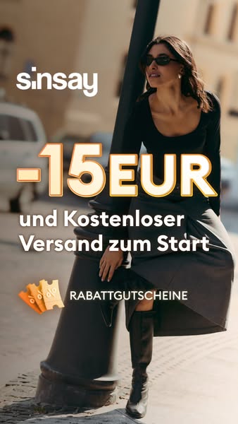 Entdecke Sinsay!
