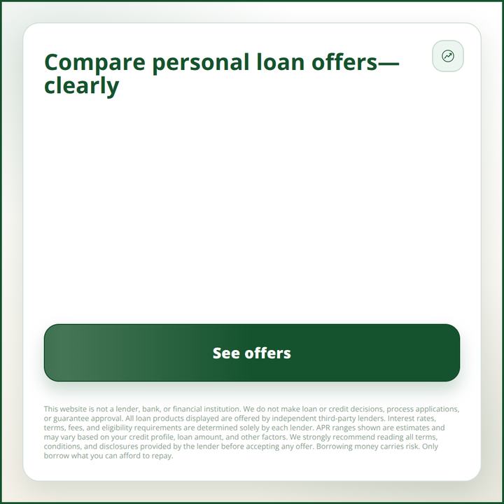 Personal loans for all credit