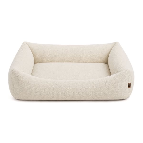 NESTA EasyIn Bouclé, das Hundebett, das aussieht wie ein Möbelstück