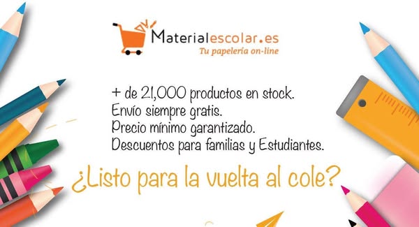 Materialescolar.es: Papelería Online con Envío Gratis