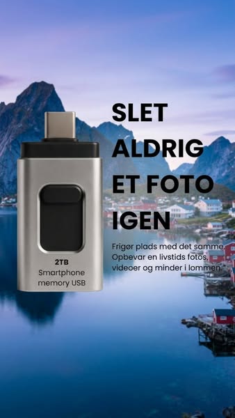 Slut Med "Lagerplads Fuld" – 2TB USB Til Smartphone
