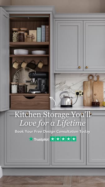 Kitchen Storage Made for Life.