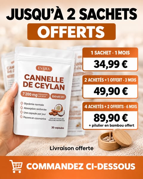 Jusqu'à 2 sachets offerts