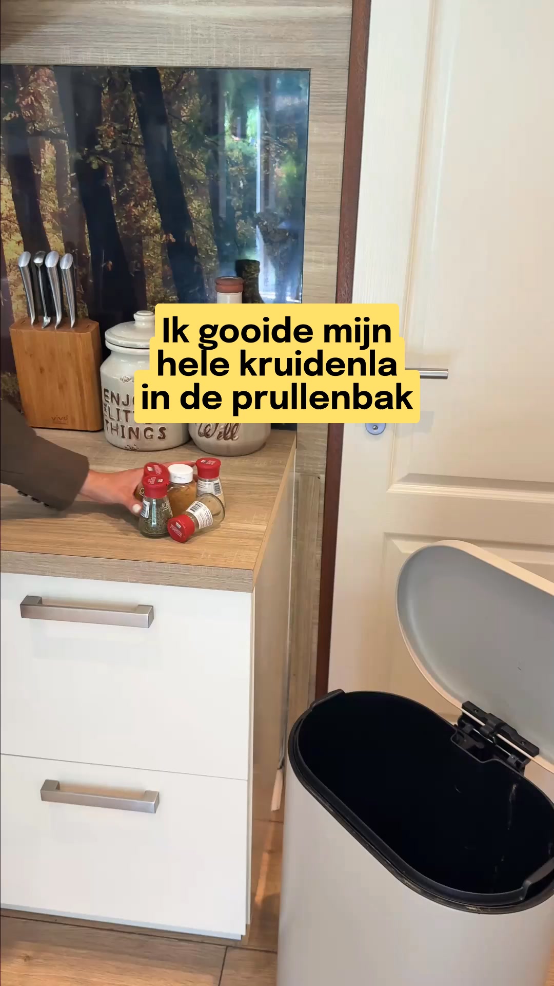 Oud eruit, nieuw erin.