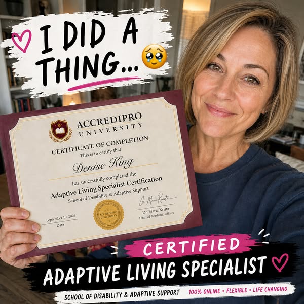 Adaptive Living Specialist Credential — Complete in 7 Days