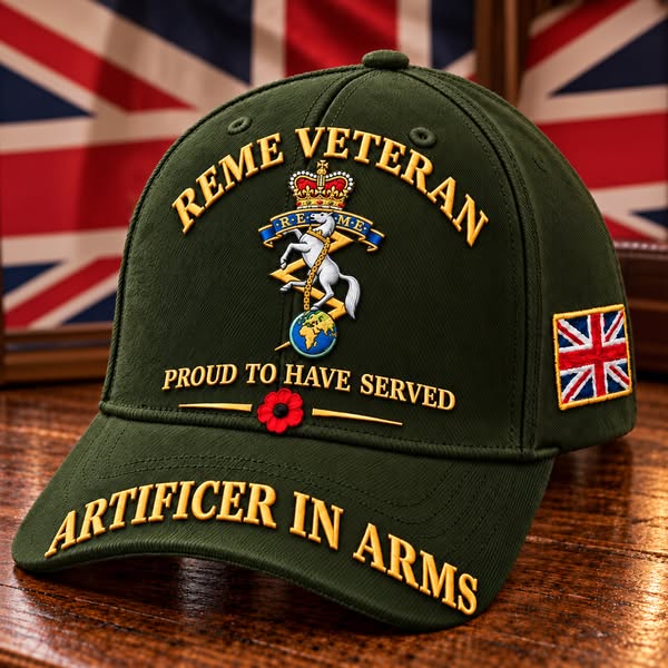 REME Veteran “Proud To Have Served” Tribute Cap