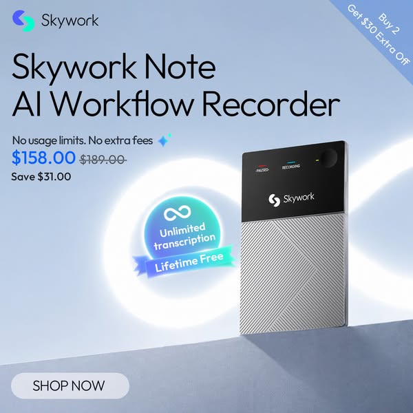 Buy 2. Save Extra $30. Record More. Create More. No Extra Fees.