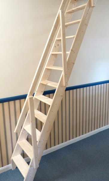 Dolle Arundel Wooden Space Saving Staircase Kit