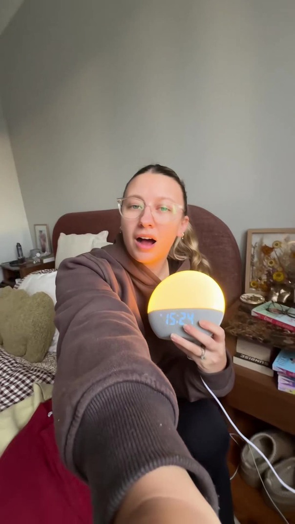 Wake to light, not a buzzer