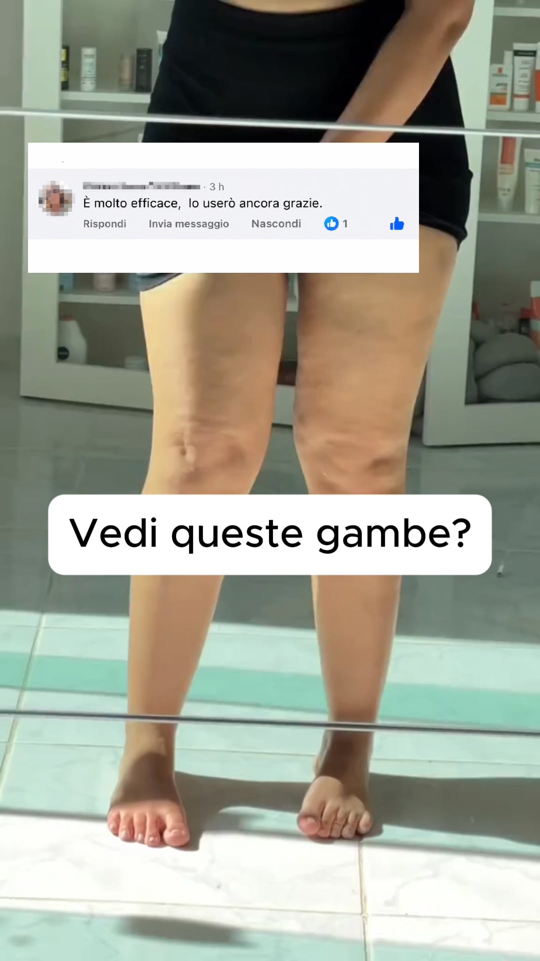 Addio gonfiore con Solea