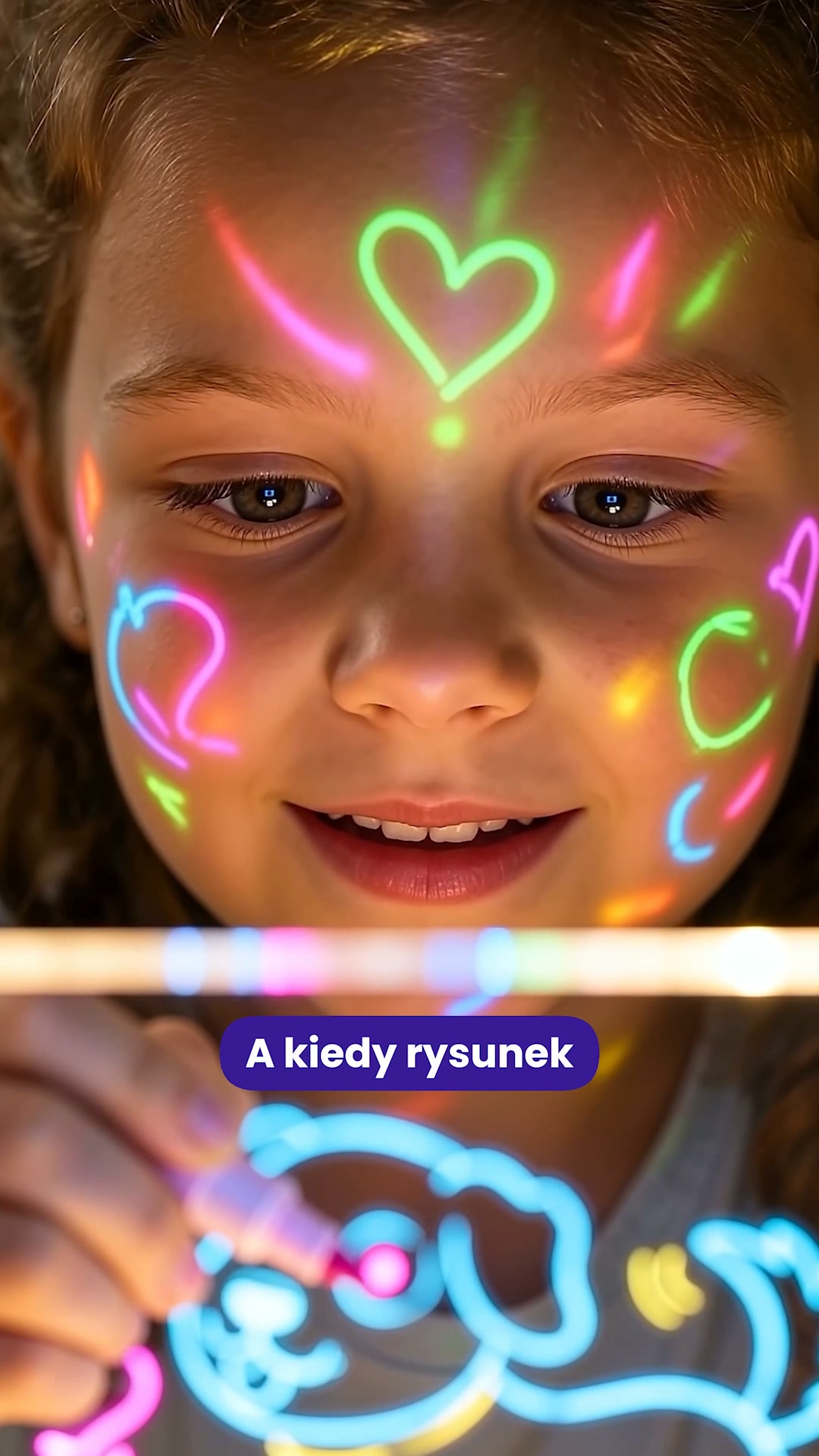 Rysuj, podświetlaj i twórz NEONOWE dzieła sztuki!