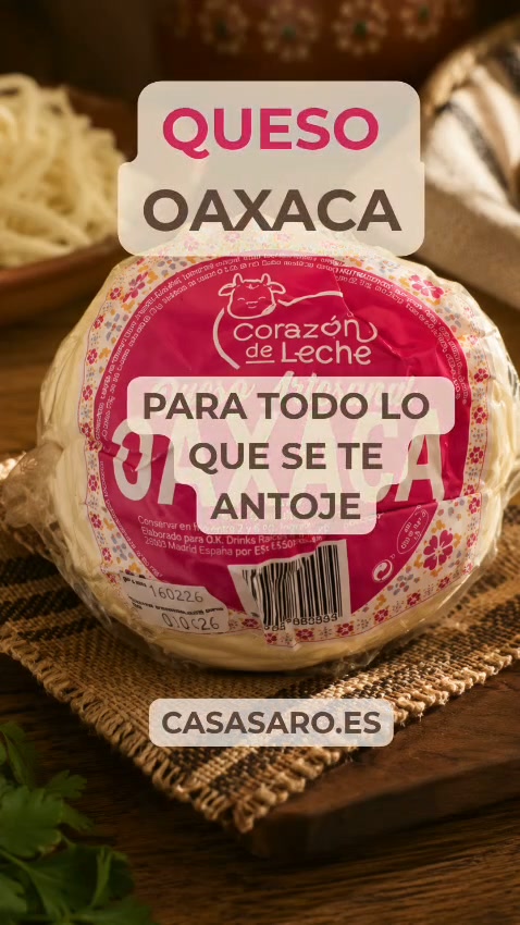 Queso Oaxaca al 15%!!! No lo dejes escapar!