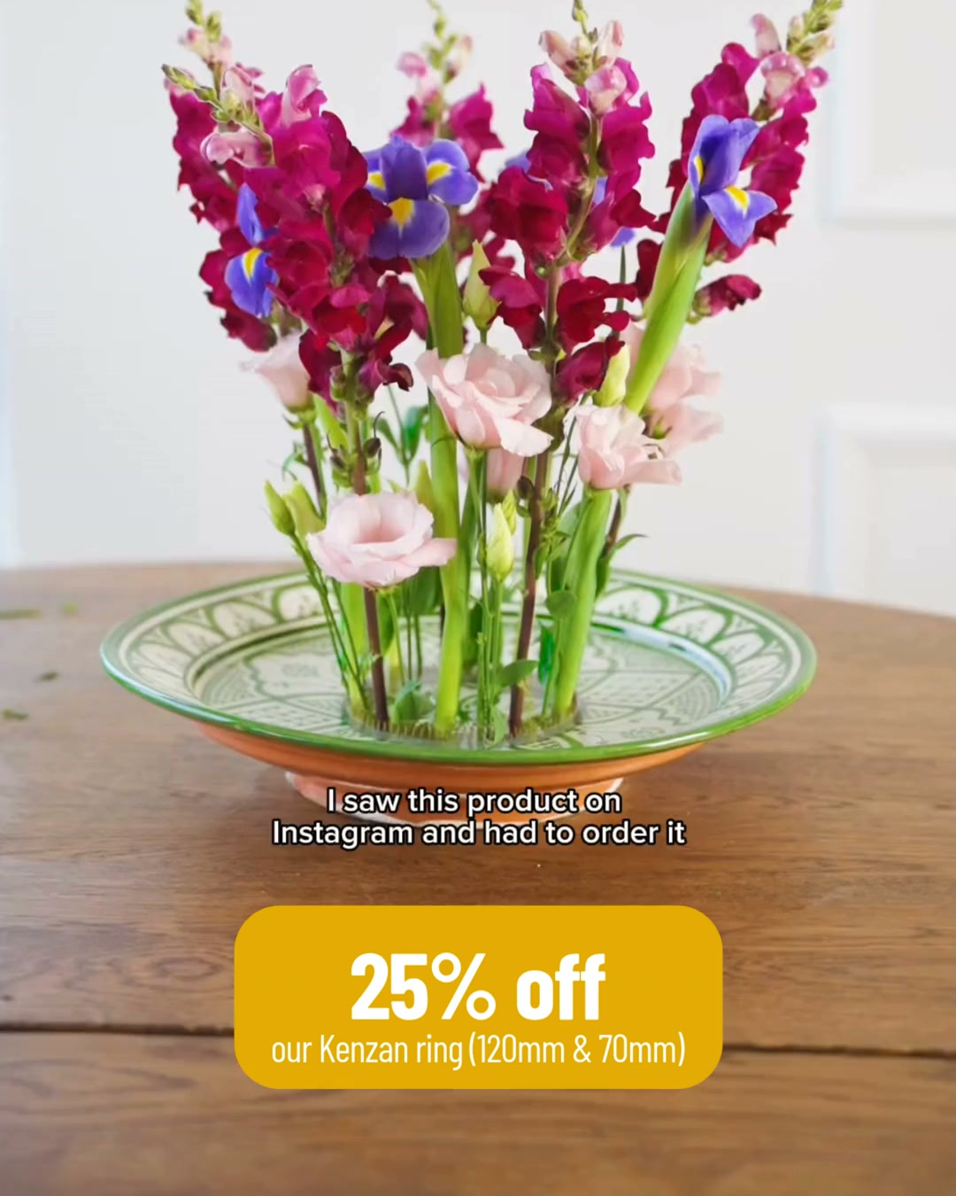 25% off our Kenzan ring
