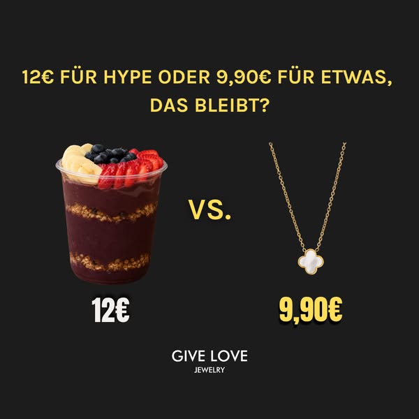 9,90€ pro Schmuckstück