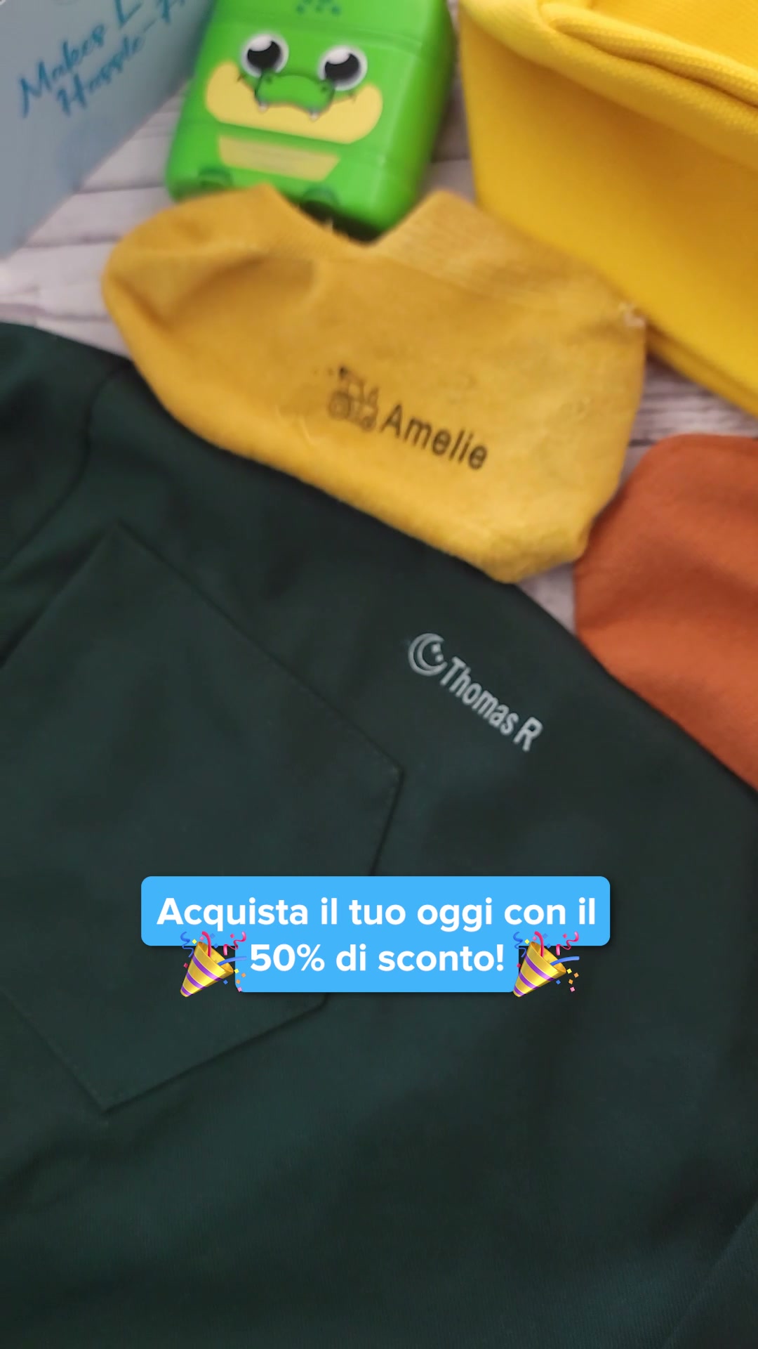 Basta perdere oggetti all’asilo