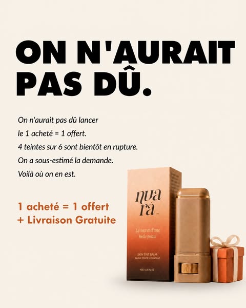 Celle qui a arrêté le fond de teint ne reviendra pas en arrière