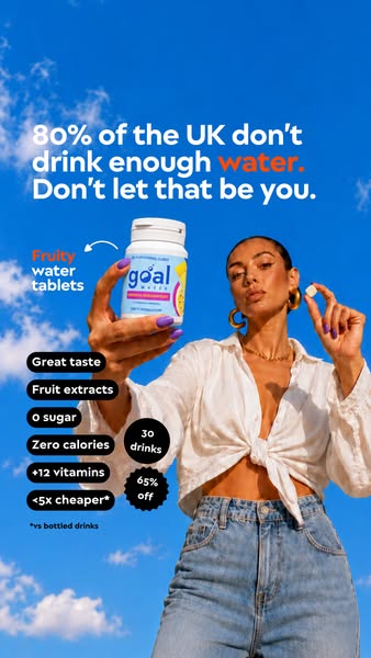 Your water habit, finally sorted.