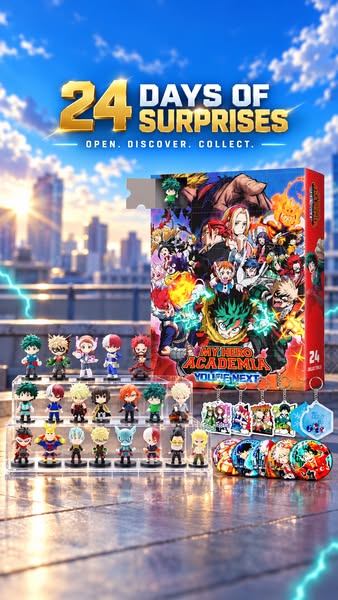 Anime Advent Calendar • MHA Advent Calendar 2026-You’re Next