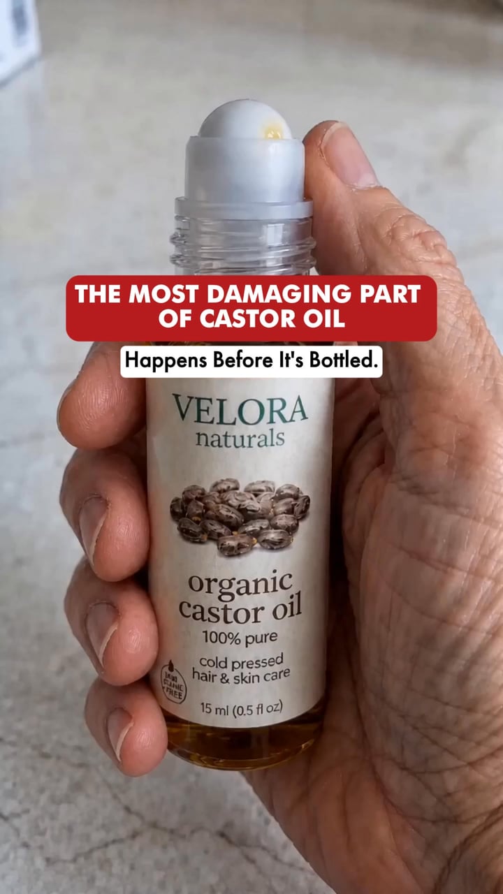 The only castor oil that never sees plastic.