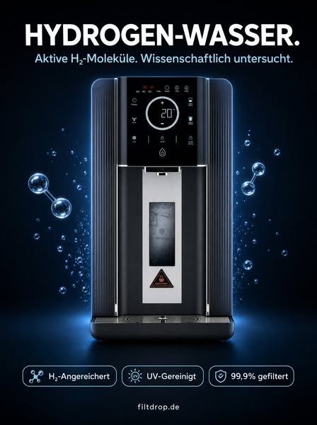 Filtdrop – Die 0,0001 Mikrometer RO-Membran filtert kleiner als jedes Bakterium