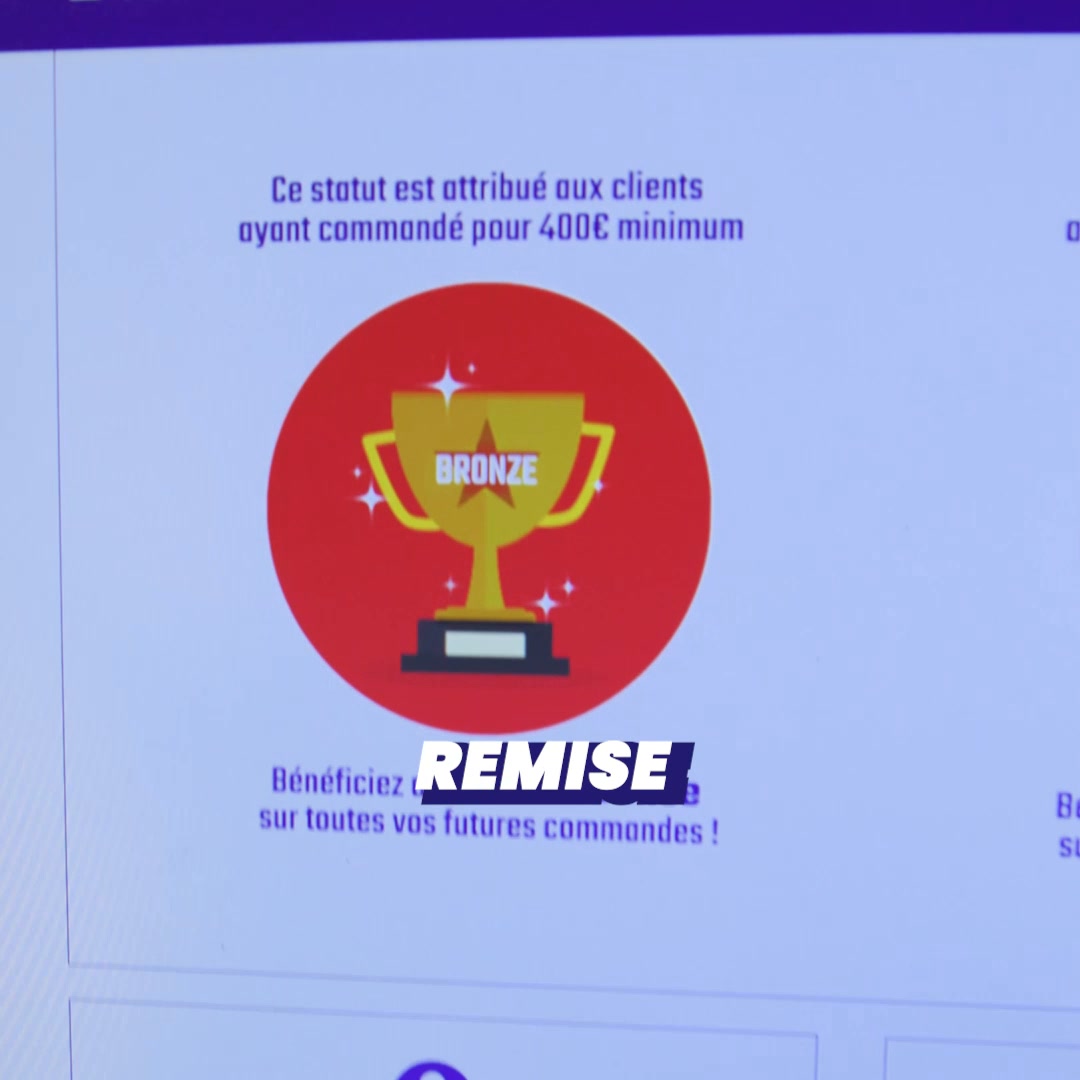 Obtenez des remises sur vos futurs achats