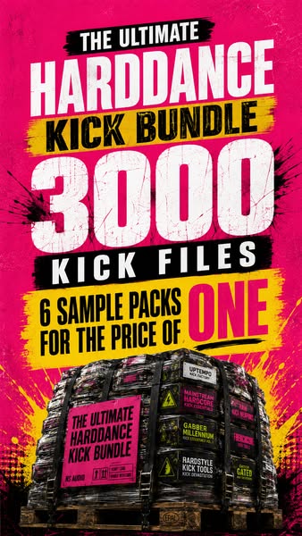 3000+ HARDDANCE KICK FILES.