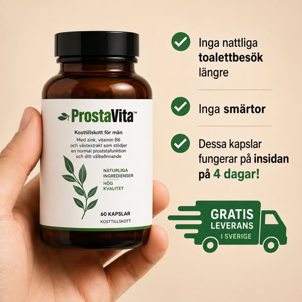 Stöd din prostatahälsa och ditt självförtroende på ett naturligt sätt