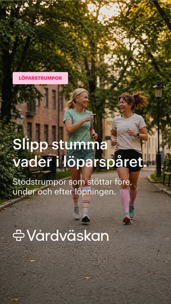 Stödstrumpor för löpning