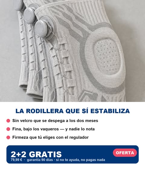 2+2 GRATIS · Rodillera de Precisión