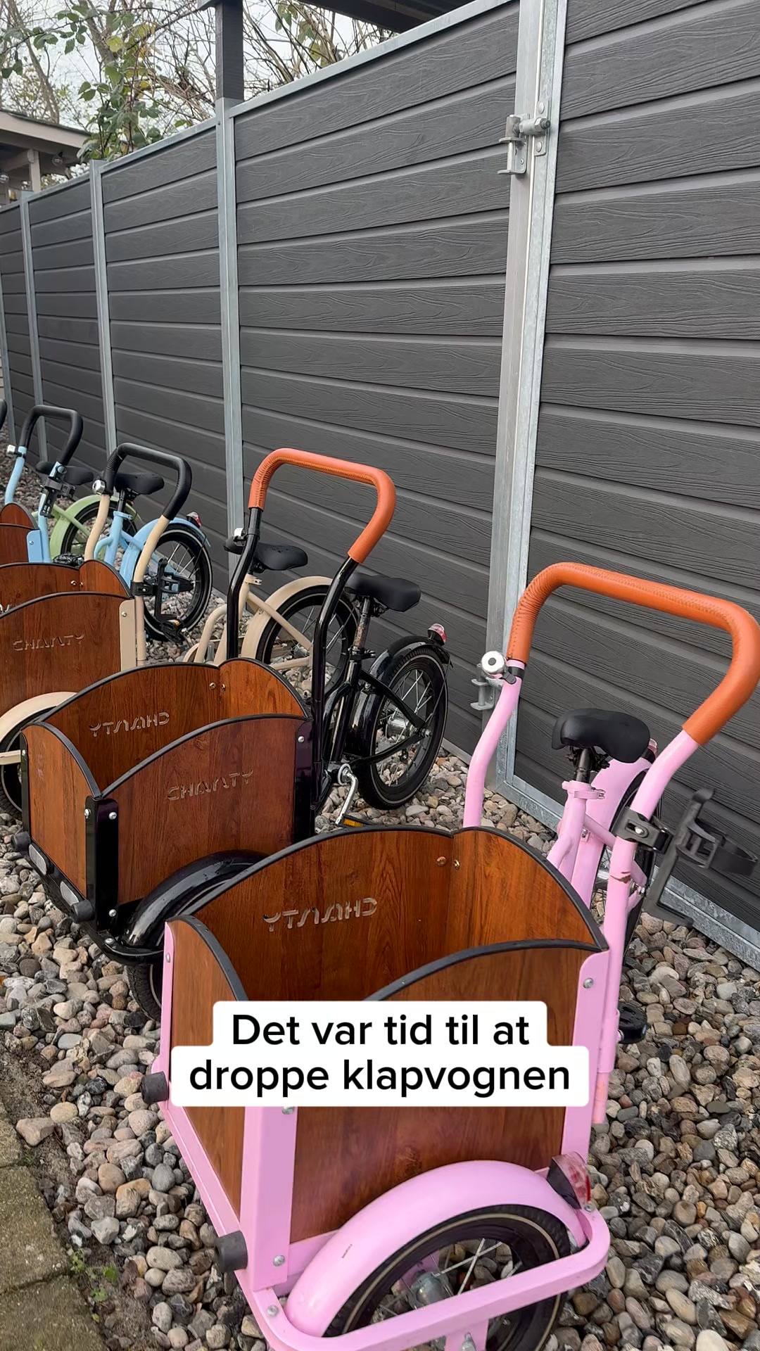 Fra klapvogn til egen ladcykel