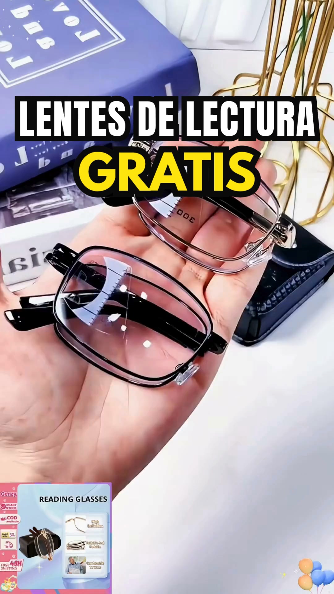 LENTES DE LECTURA GRATIS