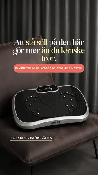 Lindring av oroliga ben, helt utan medicin