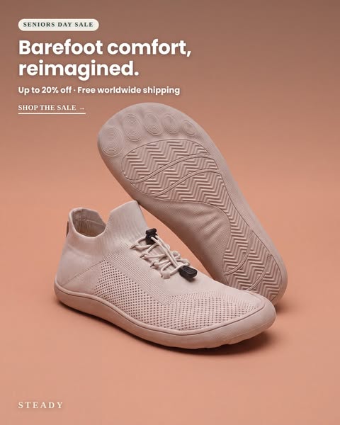 All-Day Comfort For 55+ Feet