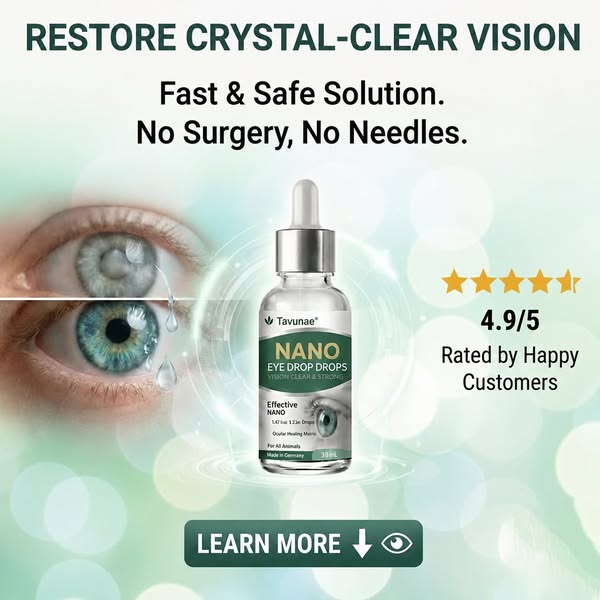 Tavunae® Nano Eye Drops Serum – Advanced Nanotech Treatment for Age-Related Vision