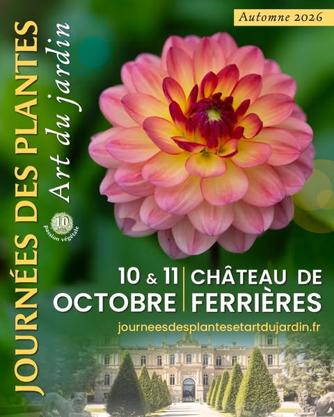 Tickets : JOURNÉES DES PLANTES ET ART DU JARDIN - CHÂTEAU DE FERRIÈRES