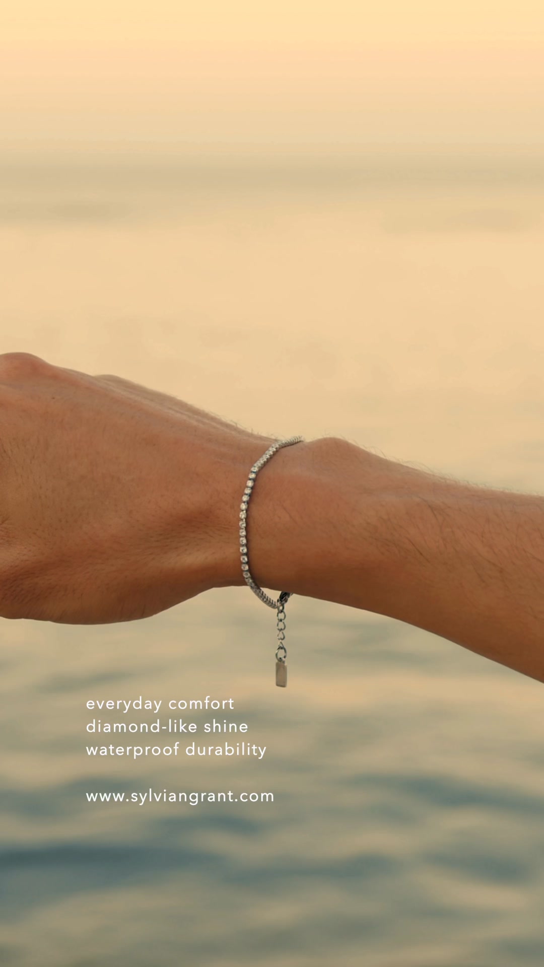 Minimal Tennis Bracelet