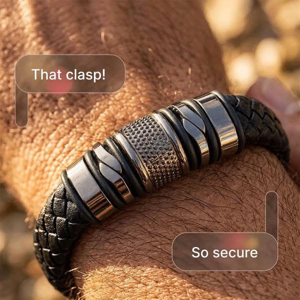 The Everyday Leather Bracelet