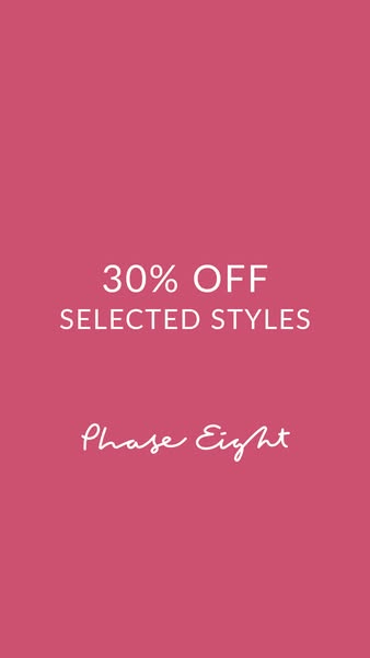30% Off Selected Styles