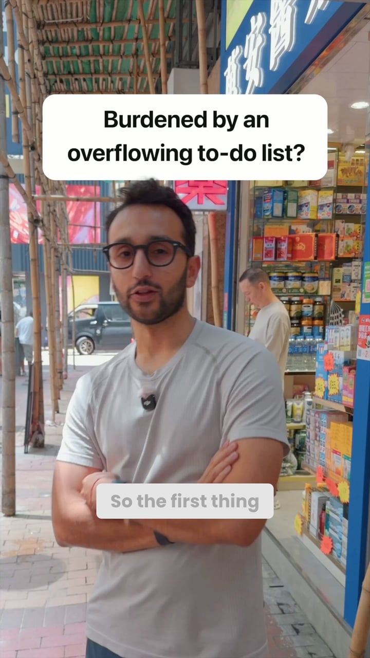 Busy, But No Progress? Try This