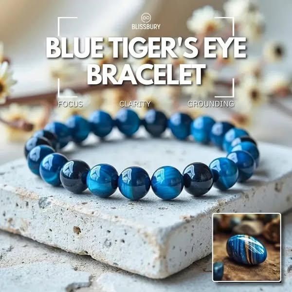 Blue Tiger's Eye Bracelet