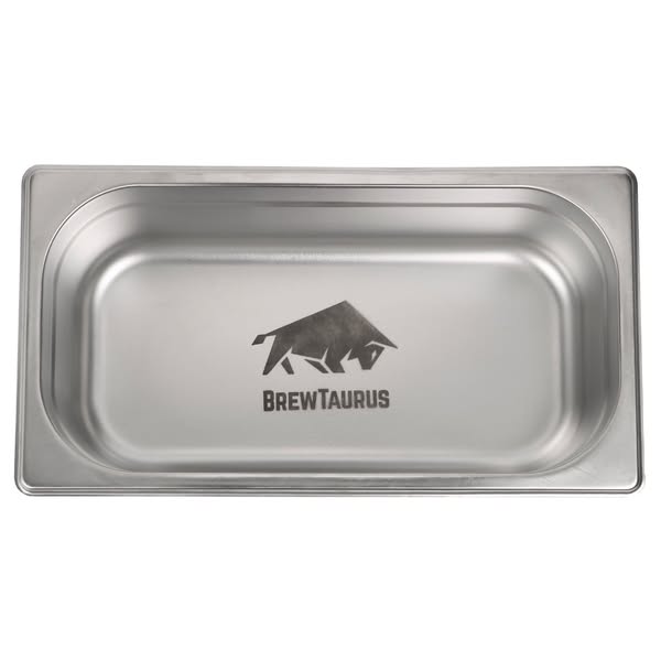 Steel Tray 1/3, 100mm | Stainless Steel | Home Brewing Accessories
