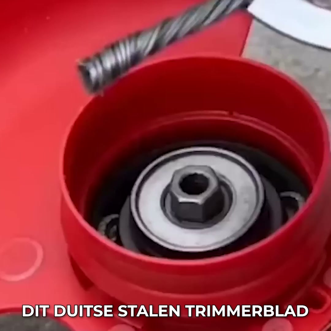 Stop met plastic, maai met staal