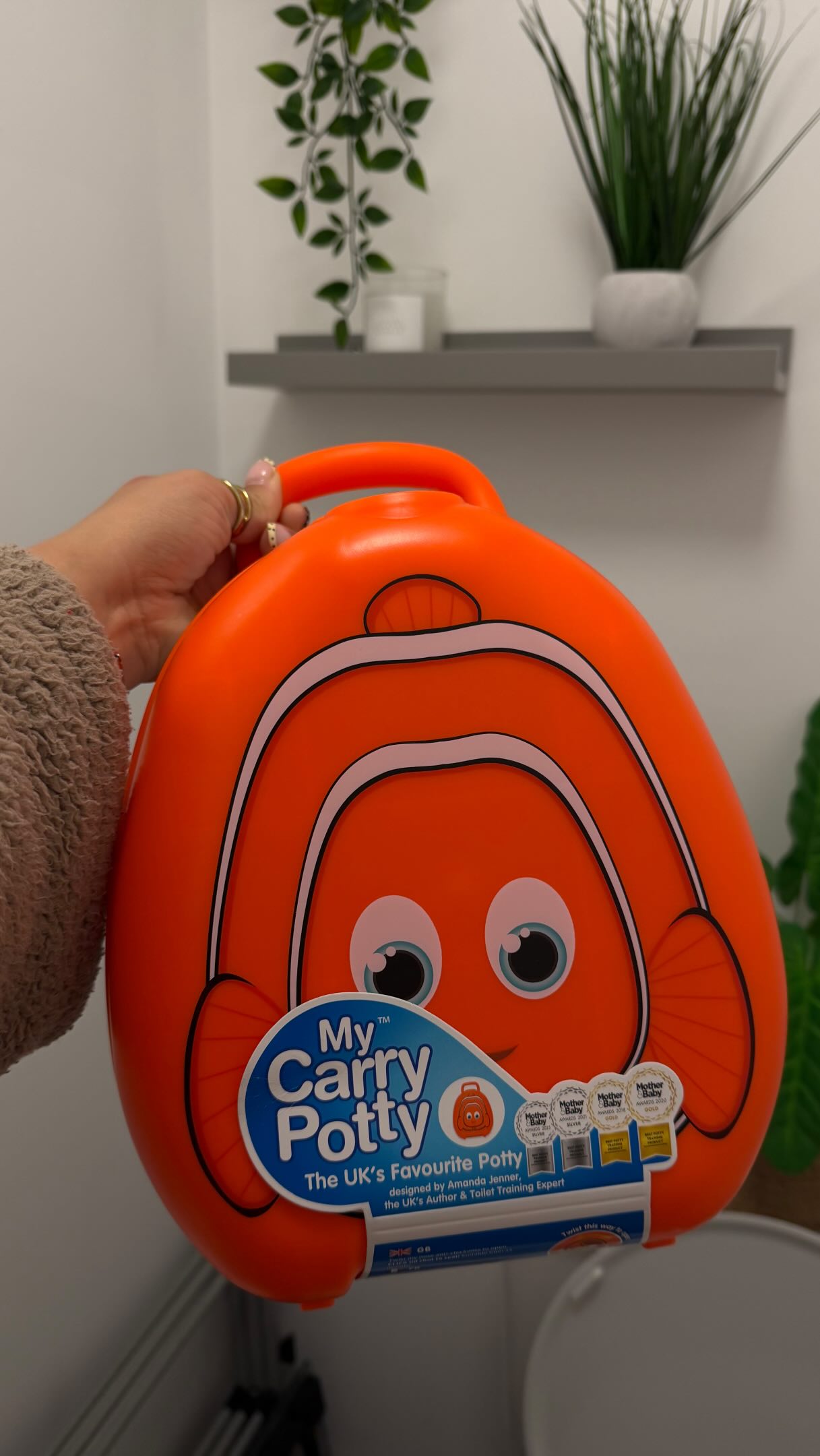 Anúncio de My Carry Potty