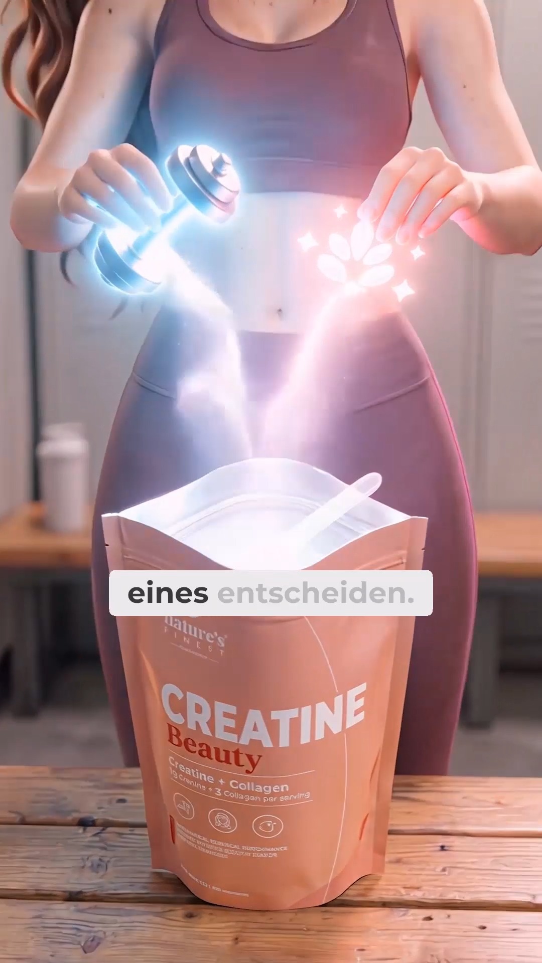 Kreatin für Frauen. Endlich.