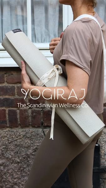 Outdoor yoga-ready with a mat from Yogiraj