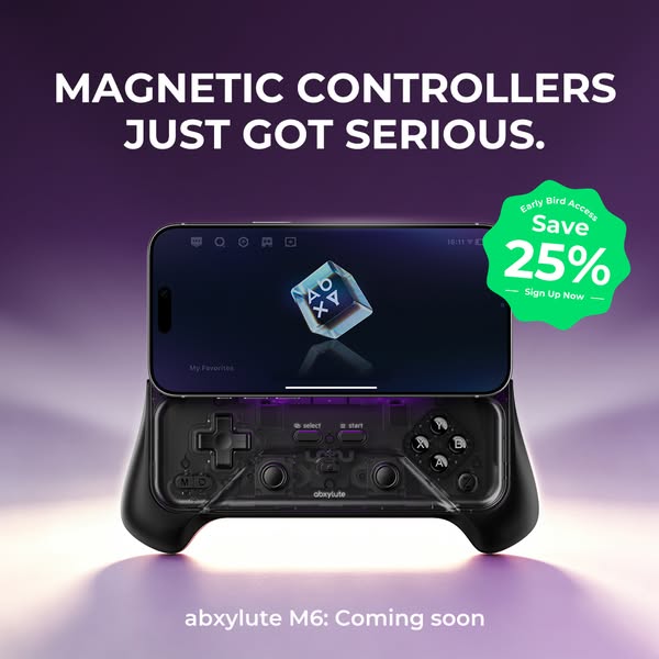 Meet M6: Full Control. Pocketable Design.